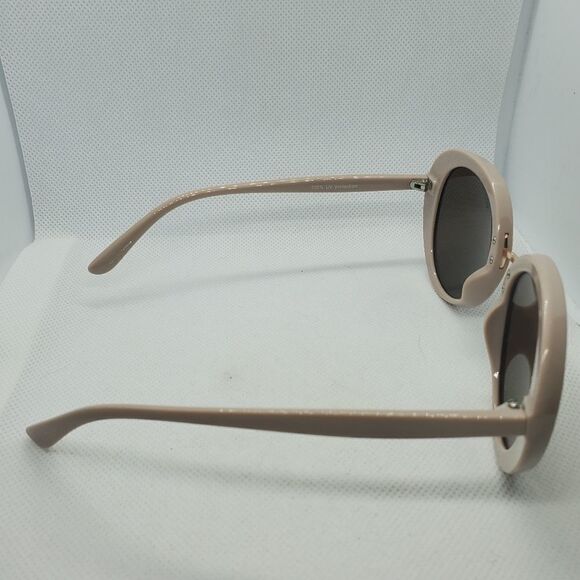 Light Brown & Gold Sunglasses - Picture 5 of 7